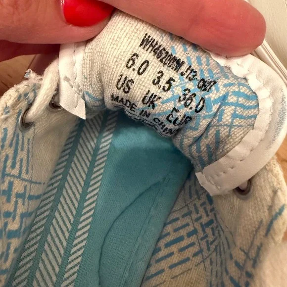 Keds Womens Size 6 White Leather Sneakers Casual Lace Up Shoes - Picture 5 of 6